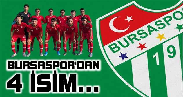 U15 Millî Takımı’na Bursaspor'dan 4 isim çağrıldı
