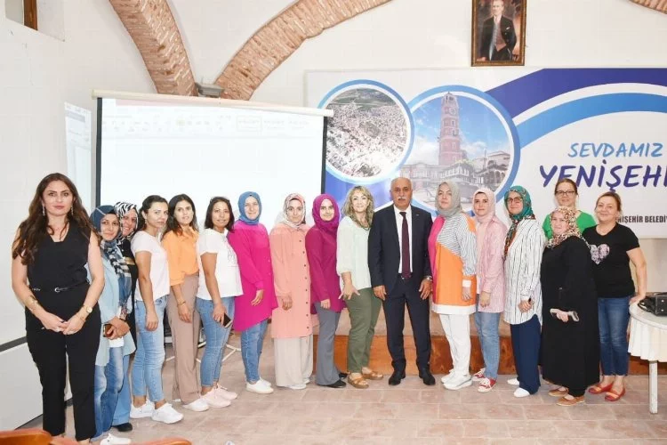 Yenişehir Belediye Başkanı Aydın'dan Girişimci Kadınlar Derneği'ne tam destek