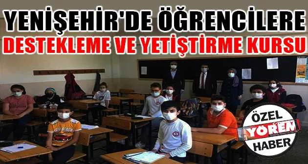 Yenişehir'de öğrencilere destekleme ve yetiştirme kursu