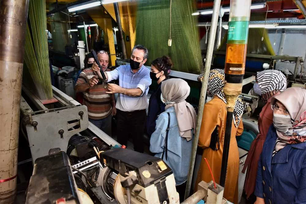 Yıldırım, tekstil sektörüne kalifiye eleman yetiştiriyor